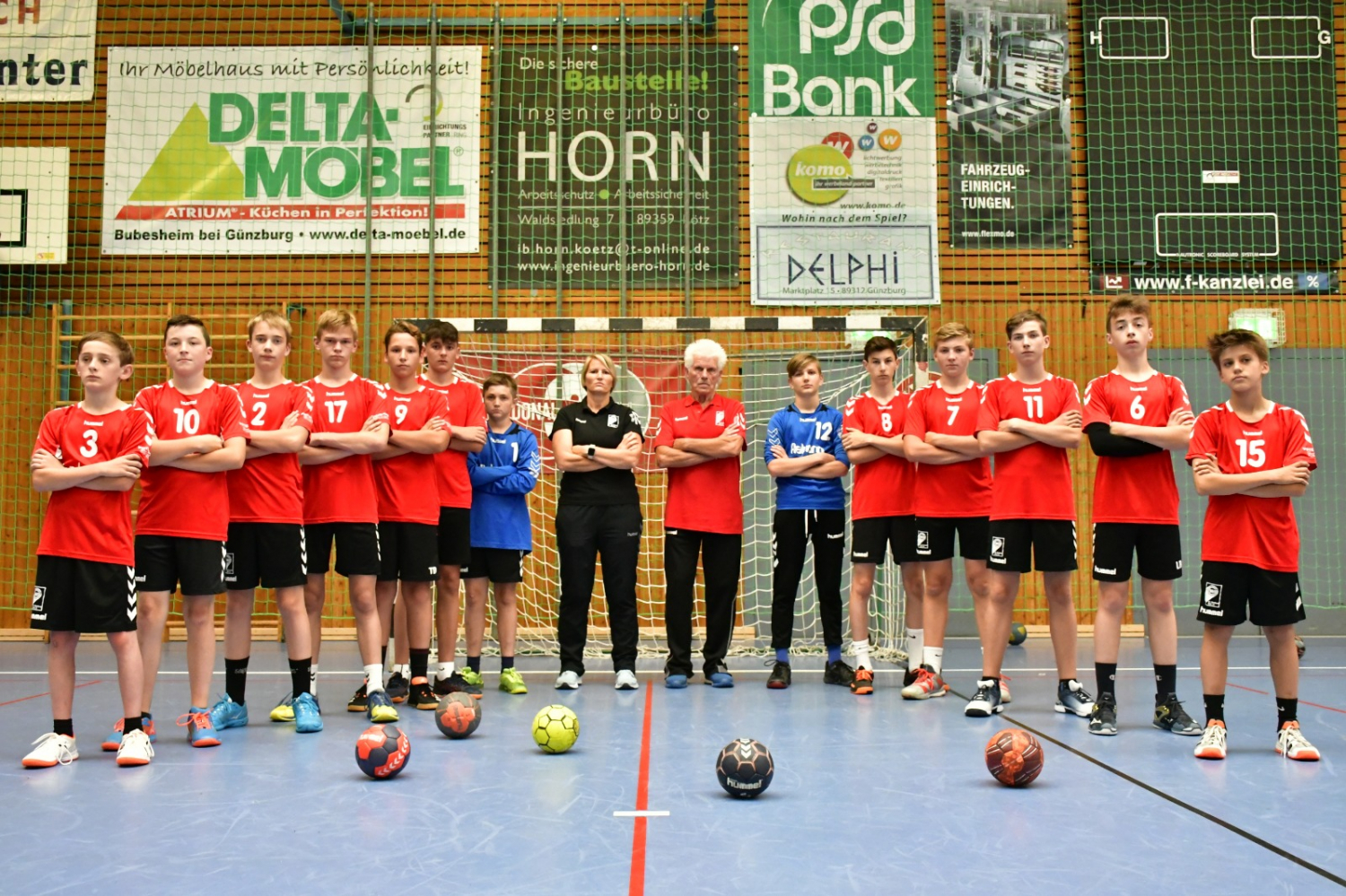männliche CJugend VfL Günzburg Handball